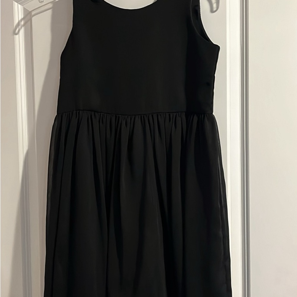 Girls size 12 black dress
